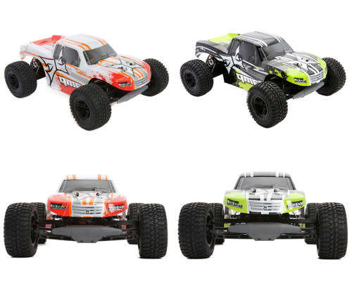 ECX 1/10 AMP MT 2WD MONSTER TRUCK RTR WHITE/ORANGE  #03028T1