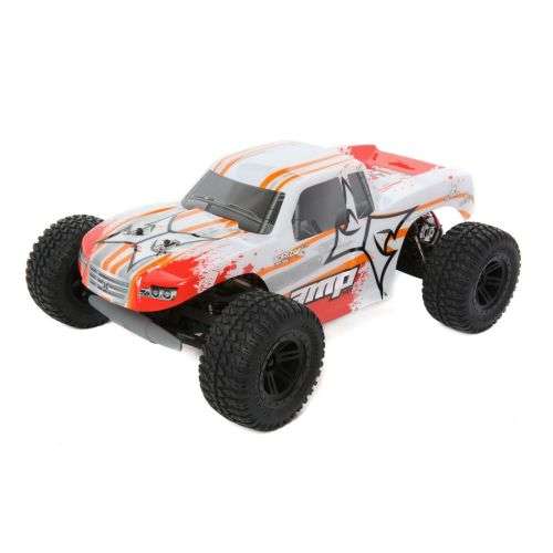 ECX 1/10 AMP MT 2WD MONSTER TRUCK RTR WHITE/ORANGE  #03028T1