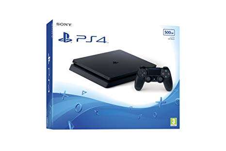Playstation 4 console 500gb (GEN 3 ) SLIM with x1 controller + cables No box.