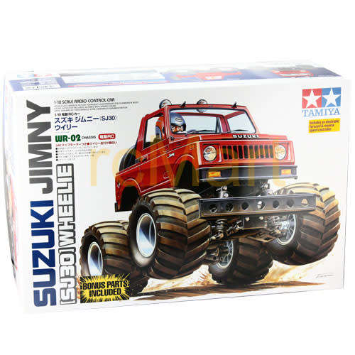 Tamiya Suzuki Jimny sj30 RC KIT  Wheelie Wr-02 - Scale 1:10