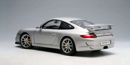 Autoart Porsche 911 (997) GT3 - Silver made by AUTOart (77997) (1/18) scale