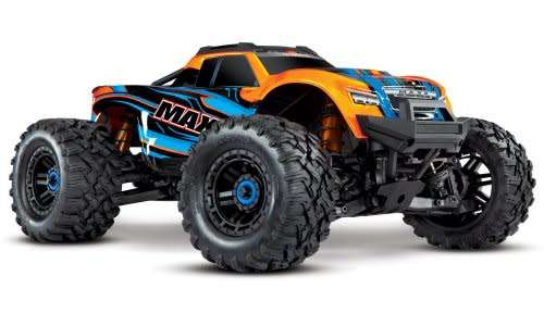 Traxxas Maxx 1/10 Scale 4WD Brushless Electric Monster Truck (4s) (Orange-X)