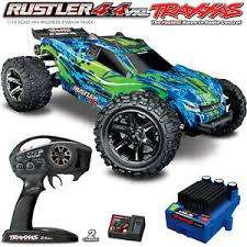 Traxxas Rustler 4×4 VXL Brushless 65Mph+ with TQi R8999 SALE!!