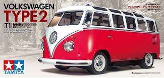 Tamiya 1/10 M06 Volkswagen Type 2 KOMBI SPLIT WINDOW  T1 Onroad EP Car Kit w/ ESC