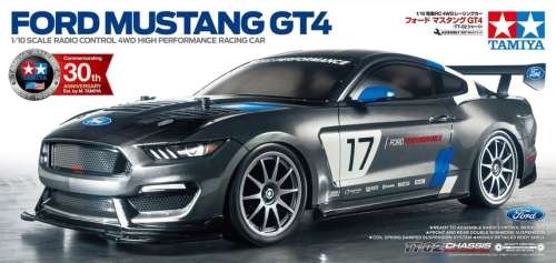 Tamiya TT02  FORD MUSTANG GT4  1/10 RC KIT 30TH ANNIVERSARY ITEM# 58664
