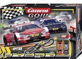 Carrera GO DTM Power Starter kit 1/43 Analog slot set 2 cars included 6.2 Meter track