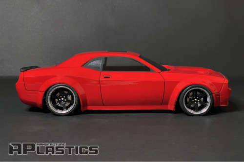 A Plastics Dodge Demon 1/10 RC clear lexan body set