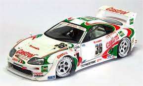 TAMIYA CASTROL TOYOTA TOM`S SUPRA GT PLASTIC MODEL KIT ITEM# 24163