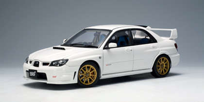 AutoArt  SUBARU IMPREZA WRX STI 2006 (WHITE