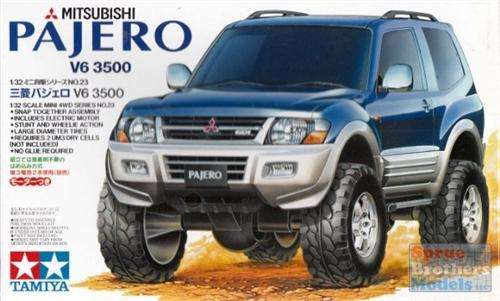 Tamiya Misubishi pajero v6 3500 1/32 (tam19032) Free delivery Nationwide