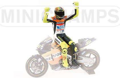 Valentino Rossi Figurine Moto Gp 2002 edition 21 limited edition 2568