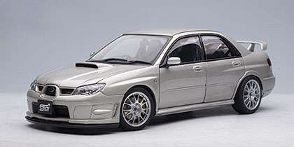 AutoArt SUBARU IMPREZA S204 (CRYSTAL GRAY METALLIC) 1:18