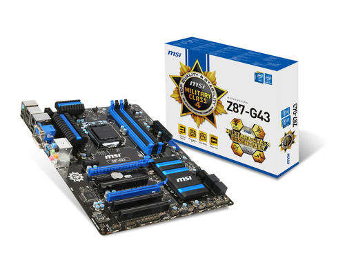 Motherboard- MSI GLOBAL Z87-G43
