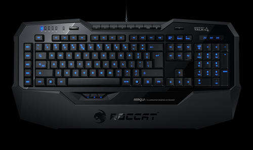 Roccat Isku - Gaming Keyboard - Blue LED Backlight