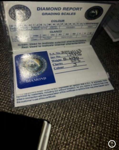 Extremely Rare Horse Head Cut Diamond EGL Certified