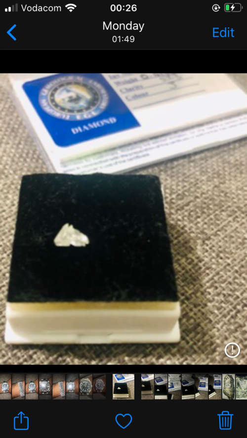 Extremely Rare Horse Head Cut Diamond EGL Certified