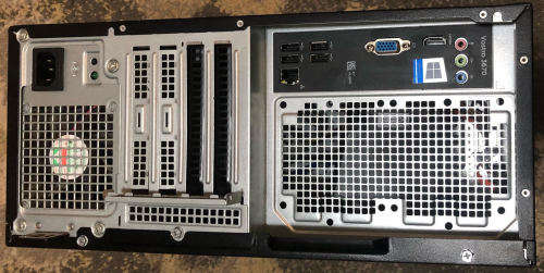 Dell Vostro 3670 i3 8100, 250gb SSD, 1TB HDD, *3 slight scratches on one of the panels Pictures incl