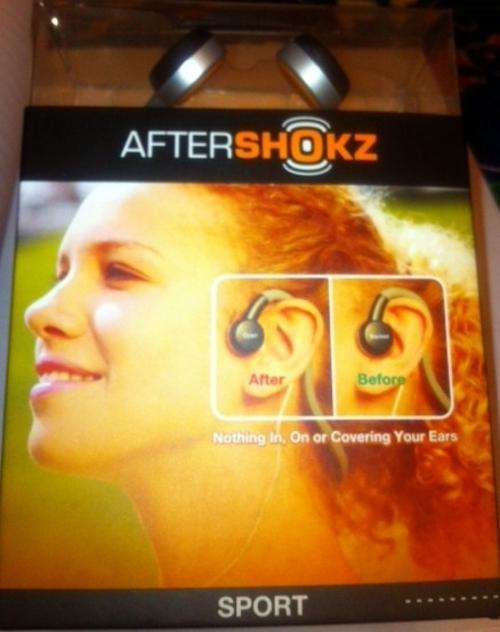 IN  STOCK!!  NEW AFTERSHOKZ AS300 SPORT BONE CONDUCTION HEADPHONES! FREE SHIPPING!!