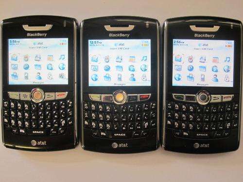 3 x Genuine! BLACKBERRY 8820's. BBM, e-mail, etc. 1 BID for 3 Phones.