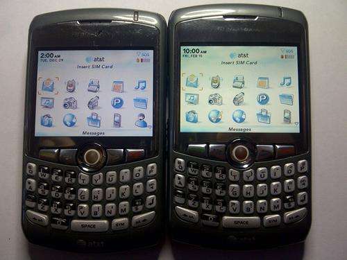 2 x GENUINE Blackberry Curve 8310's. ***UNLOCKED to all SA Networks** BIS, BBM, Camera with flash!