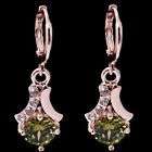 Brand New 9K Yellow Gold Filled Openwork Hoop Earrings