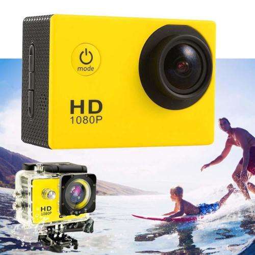 1080P HD 12MP Waterproof Sport Action Video Camera DV Camcorder Yellow