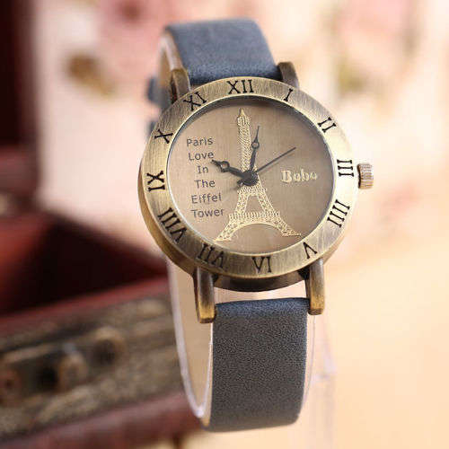 Ladies Eiffel Tower Quartz Vintage Watch