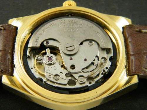CITIZEN AUTOMATIC 8200A JAPAN MEN'S d/d GOLD PLATED WATCH