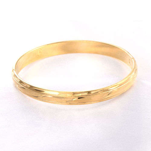 Openable Bangle Cuff Bracelet Jewelry Width 7mm Moon