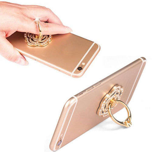 Car Mobile Phone Grip Holder Stand Finger Ring Metal For Cell Phone