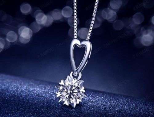 Golden Leaf Pendant Necklace Long Chain Jewelry