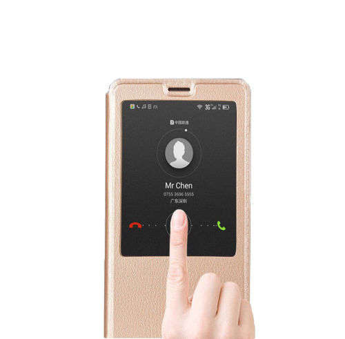 Huawei Mate 9 Luxury Flip Window View PU Leather Case Cover