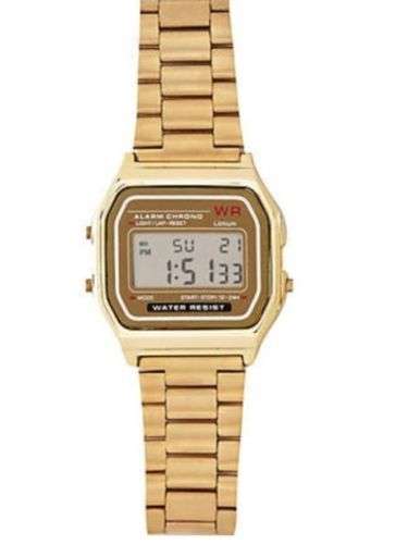 Classic gold retro watch