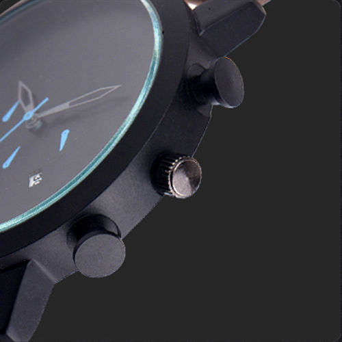 Men Sport Watch Retro Leather Date Day Analog Quartz Luxury Wristwatches