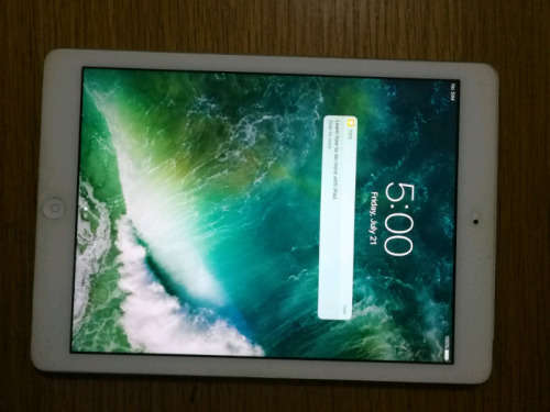 IPAD AIR 1 - 64GIG - WHITE - 4G & WIFI - NO BOX for sale