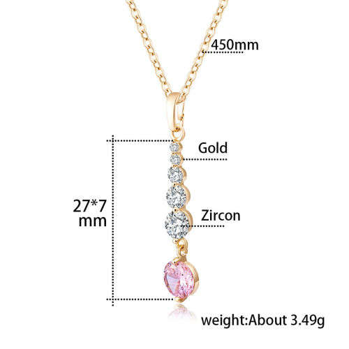 24K Gold Filled Pendant Necklace