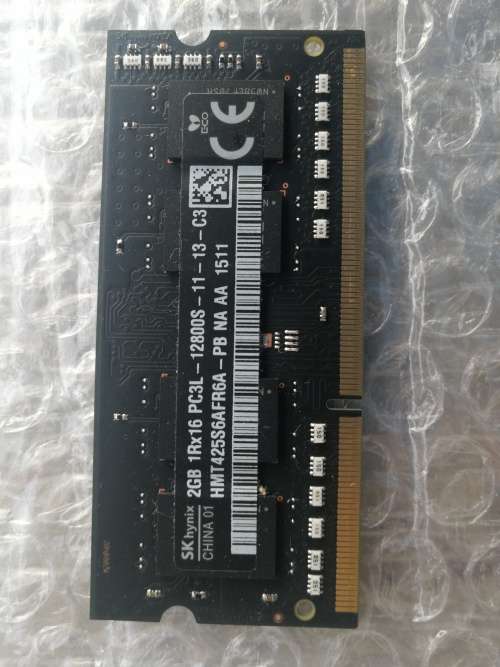 MacBook Pro SK hynix 2GB DDR3 PC3L 12800S RAM