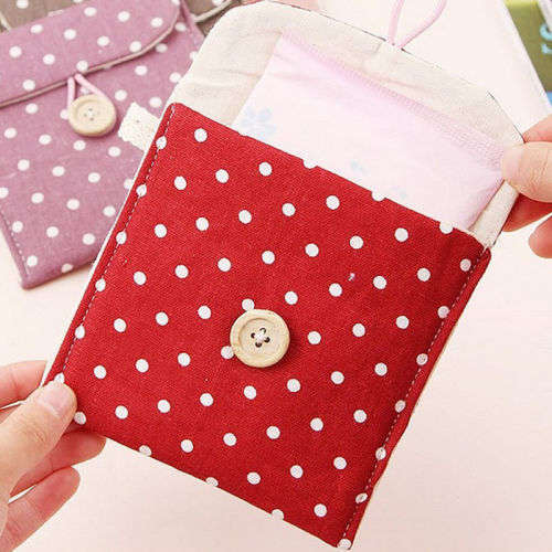 Sanitary Napkin Towel Pads Small Bag Purse