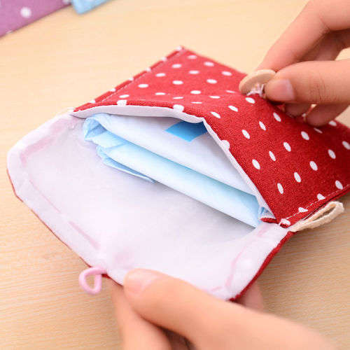 Sanitary Napkin Towel Pads Small Bag Purse