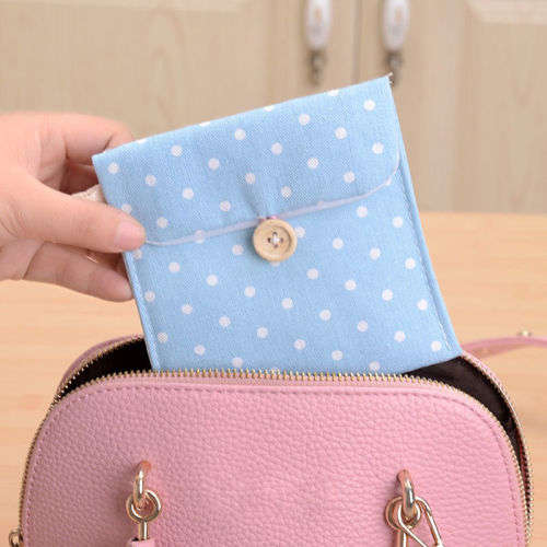 Sanitary Napkin Towel Pads Small Bag Purse