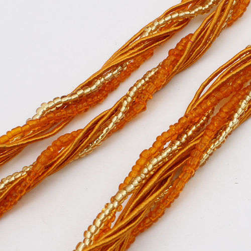 Retro Party Necklace Multi-layer Rope Turquoise Oval Pendant H90926A