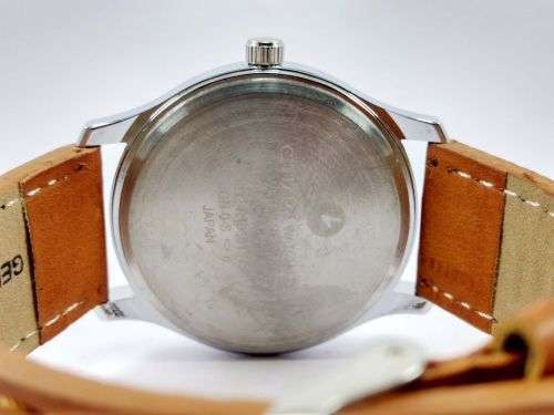 RARE VINTAGE MEN'S CITIZEN QUARTZ 42MM JAPAN MADE WRIST WATCH FOR GENTS WEAR