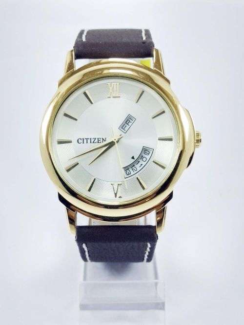 RARE VINTAGE MEN'S CITIZEN QUARTZ 42MM JAPAN MADE WRIST WATCH FOR GENTS WEAR