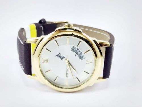 RARE VINTAGE MEN'S CITIZEN QUARTZ 42MM JAPAN MADE WRIST WATCH FOR GENTS WEAR