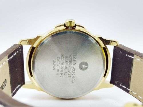 RARE VINTAGE MEN'S CITIZEN QUARTZ 42MM JAPAN MADE WRIST WATCH FOR GENTS WEAR