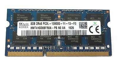 SK hynix 8GB 2Rx8 PC3L-12800S-11-12-F3 DDR3 3L 1600 RAM Laptop Memory
