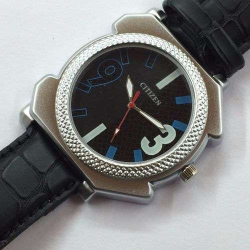 GENTS MEN'S CITIZEN QUARTZ JAPAN MOVEMENT WATCH - L196E