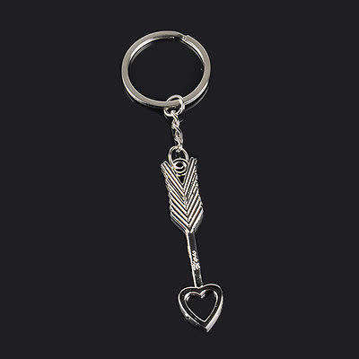 2PCS Keychain Keyring Keyfob Valentine's Day 1Pair Lover Gift Heart Key