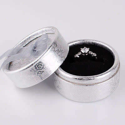 18k white gold filled white sapphire WEDDING gorgeous LUXURY ring Sz 9