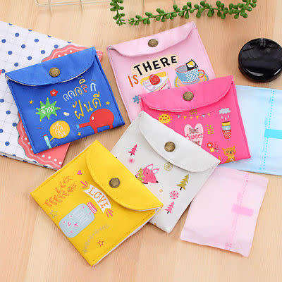 Sanitary Napkin Towel Pads Small Bag Purse